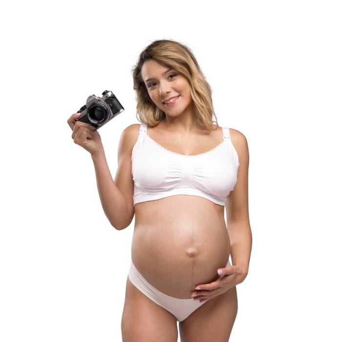 Carriwell Σουτιέν Θηλασμού Padded CarriGel™ - ΜΑΥΡΟ - L