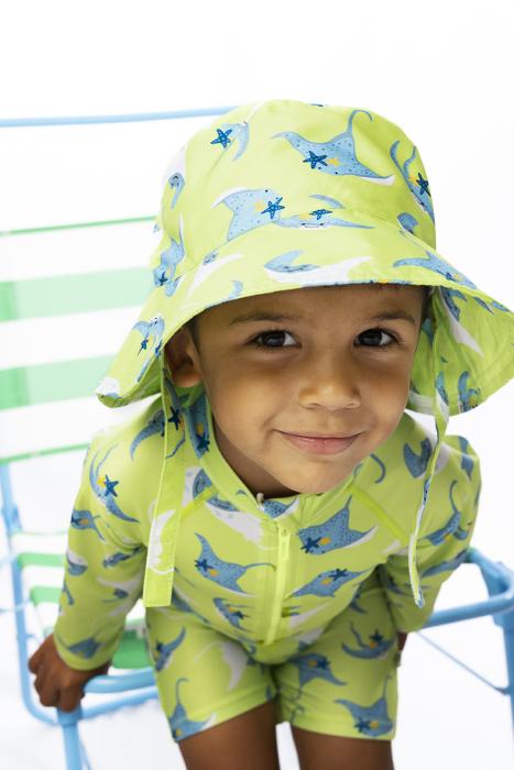 Zoocchini Cape Sunhat UPF50 Devin the Dinosaur And Friends - 2-4 ετών