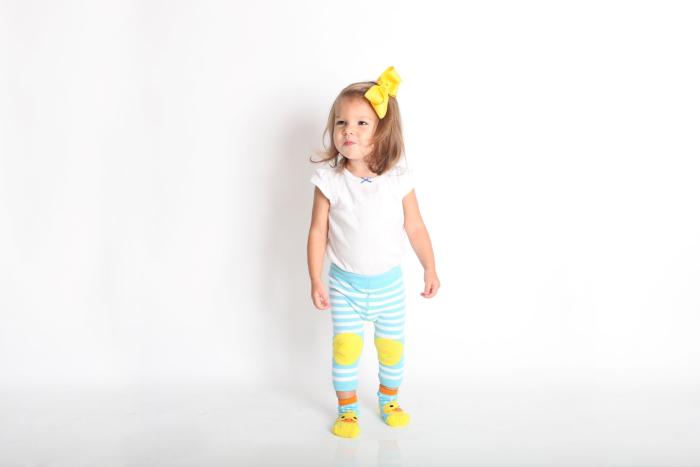 Grip Easy Crawler Pants & Socks Set –  Puddles the Duck - 6-12