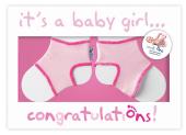 Sock Ons – Congratulations Card - ΡΟΖ