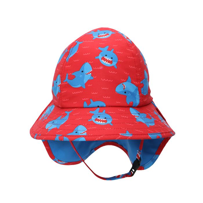 Zoocchini Cape Sunhat UPF50 Shark - 2-4 ετών