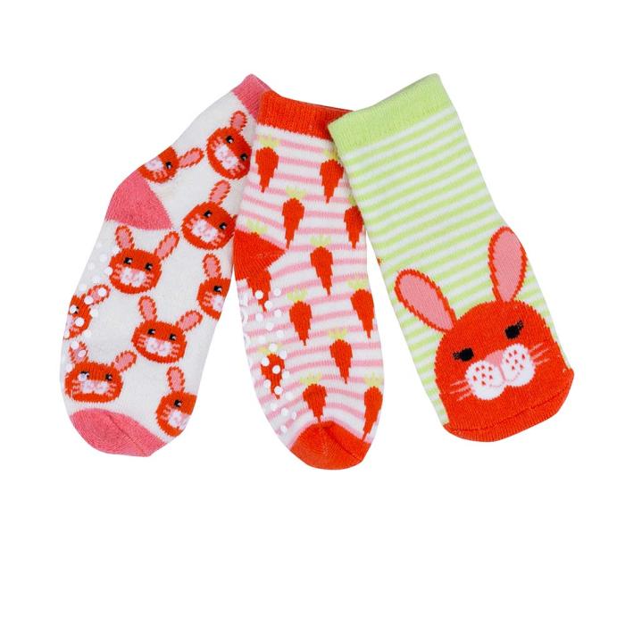 GRIP EASY™ Καλτσάκια Bella the Bunny (3 τεμ)