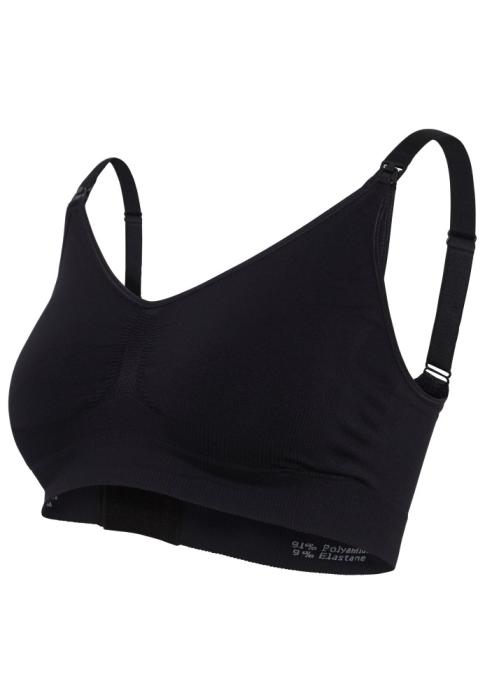 Carriwell 2 Pack Σουτιέν Θηλασμού Χωρίς Ραφές (Μαύρο/Μπεζ) - S/M