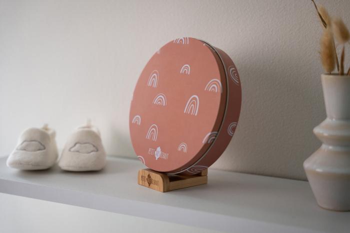 Baby Box Round – Rainbow Terracotta