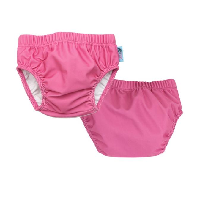 Zoocchini Μαγιώ Πάνα (2pcs Σετ) – Pink Shark - 12-24m