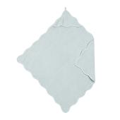 Meyco Βρεφική Πετσέτα Wavy – grey blue – 80x80cm