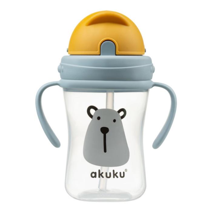 Ποτηράκι με καλαμάκι 300 ml Bear