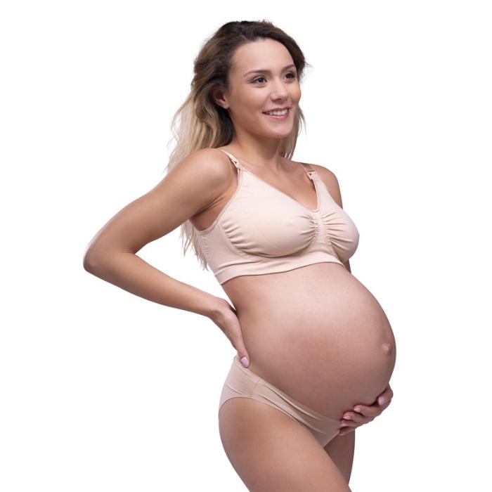 CarriGel™  Σουτιέν Θηλασμού Χωρίς Ραφές - Λευκό - M