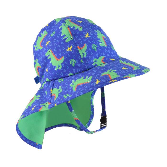 Zoocchini Cape Sunhat UPF50 Dinosaur - 6-24m