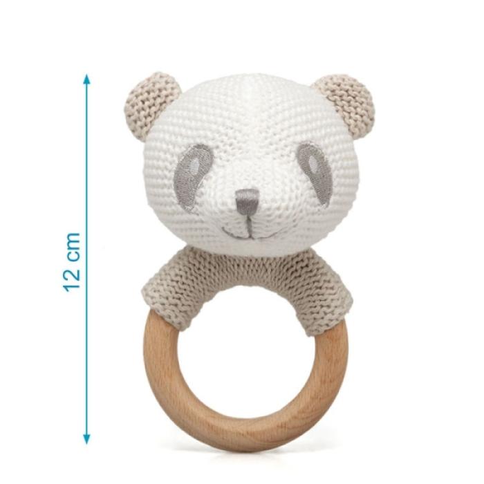 Μασητικό Cotton Friends Panda 13cm.