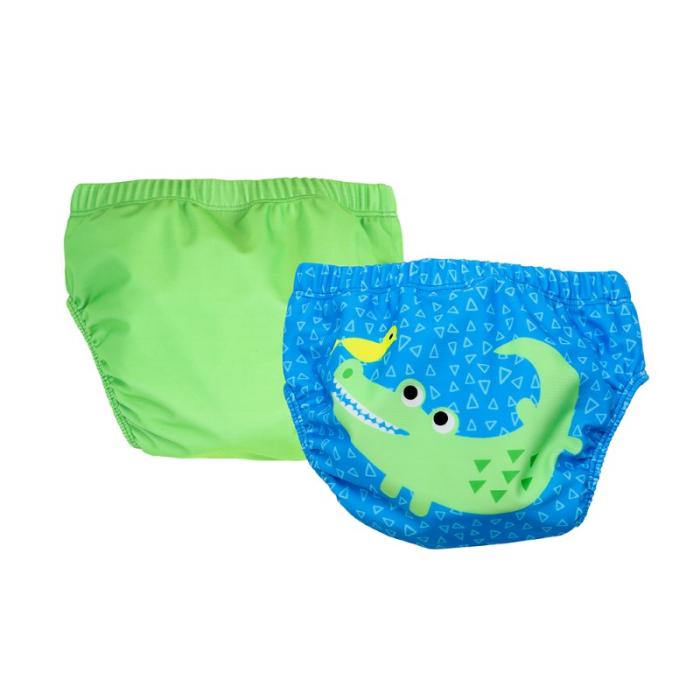 Zoocchini Μαγιώ Πάνα (2pcs Σετ) – Alligator - 2-3 ΕΤΩΝ