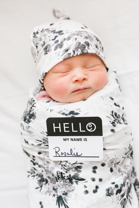 Hello World – Black Floral