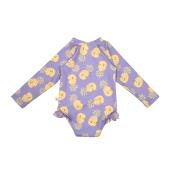 Zoocchini Ολόσωμο Μαγιώ με Μανίκια UV Pineapple - 12-24m