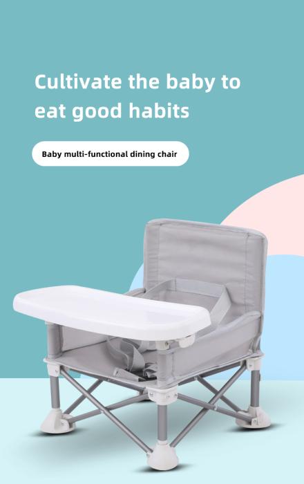 Babywise Pop Seat Booster – Grey