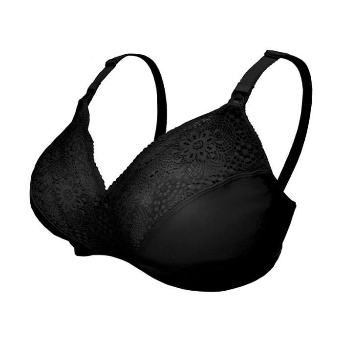 Σουτιέν Θηλασμού Soft as Silk - Black - Large