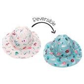 Καπέλο Διπλής Όψης UPF 50  Pink Zoo - MEDIUM 2-4 yrs