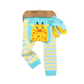 Grip Easy Crawler Pants & Socks Set – Giraffe - 12-18m