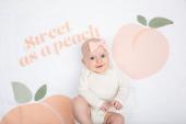 Lulujo  Mουσελίνα Φωτογράφισης   Κάρτες- Sweet as Peach