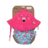 Zoocchini Σετ Μαγιό και Καπέλο UPF50+ Zoocchini Φλαμίνγκο - pigibebe.gr