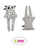Minene Cuddly Toy Double Side – Grey