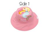 Καπέλο Διπλής Όψης UPF 50  – Γοργόνα (Cotton) - LARGE 4-6 yrs