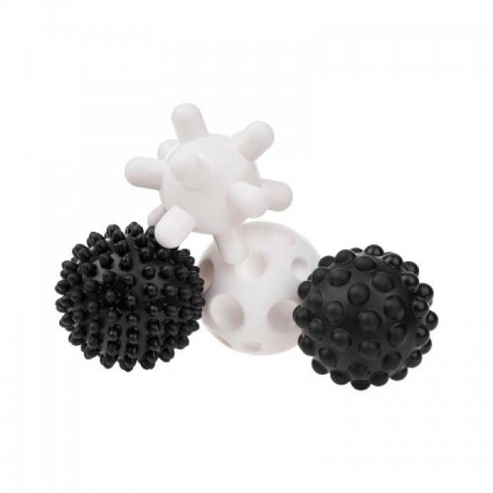 Σετ Ασπρόμαυρες Sensory Μπαλίτσες (4 pcs)