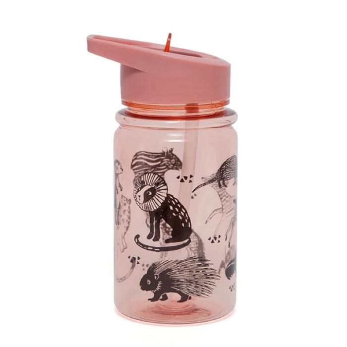 Petit Monkey – Παγούρι Black Animals Desert Rose 400ml