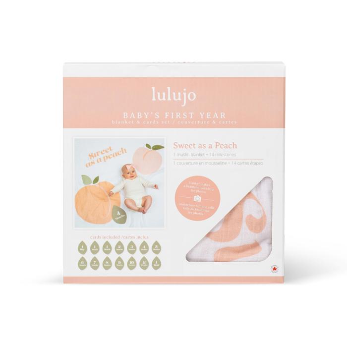 Lulujo Mουσελίνα Φωτογράφισης Κάρτες- Sweet as Peach