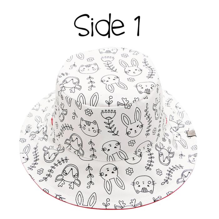 DIY Paint Καπέλο UPF 50  – Bunny - Medium (3-4y)