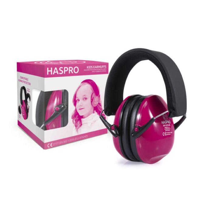 Haspro Ωτοασπίδες για Νήπια - Pink