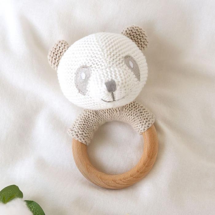 Μασητικό Cotton Friends Panda 13cm.