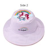 Καπέλο Διπλής Όψης UPF 50  – Princess/Unicorn (Cotton) - SMALL 6 mo-2 yrs