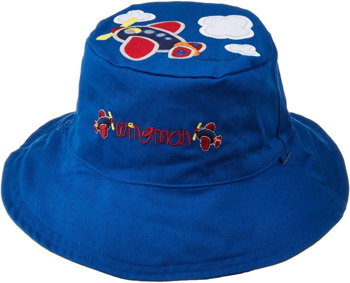 Καπέλο Διπλής Όψης UPF 50  – Τρενάκι (Cotton) - MEDIUM 2-4 yrs