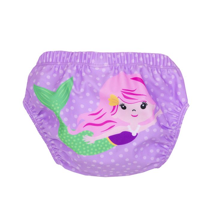 Zoocchini Μαγιώ Πάνα (2pcs Σετ) – Mermaid - 12-24m