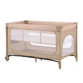 Lionelo Jasmin Easy Fold Παρκοκρέβατο 2 Επιπέδων Beige Sand