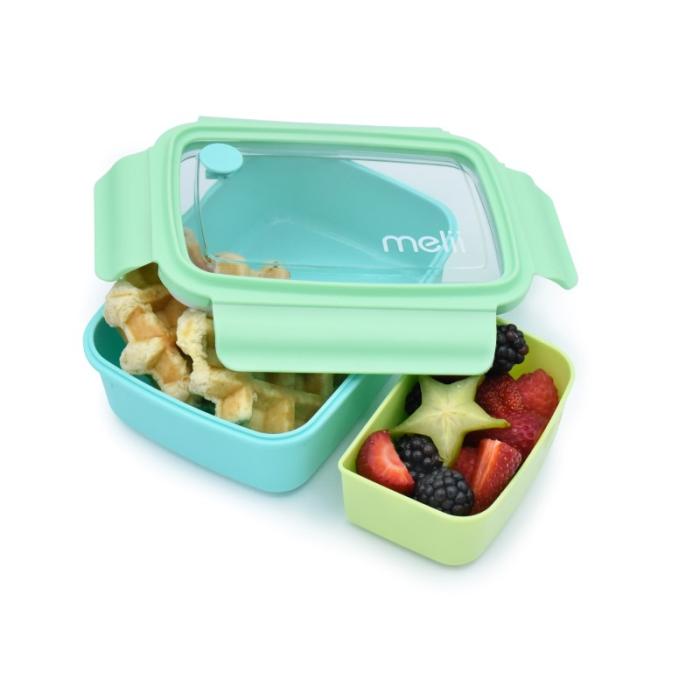 Melii – Bento 2 θέσεων 880ml - Pink-Purple