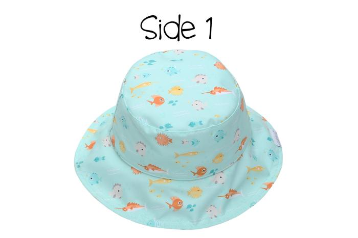 Καπέλο Διπλής Όψης UPF 50 Fish/Jellyfish - MEDIUM 2-4 yrs