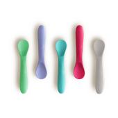 Bbluv Spoon  Σετ Κουτάλια Σιλικόνης  Ροζ