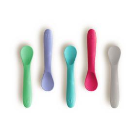 Bbluv Spoon  Σετ Κουτάλια Σιλικόνης  Ροζ