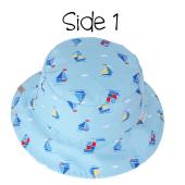 Καπέλο Διπλής Όψης UPF 50  Sailboat/Submarine - MEDIUM 2-4 yrs