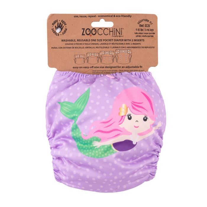Zoocchini Πλενόμενη Πάνα Γοργόνα