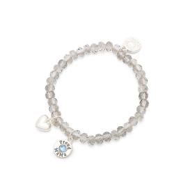 Proud Mama Βραχιόλι Charm - ΜΠΛΕ