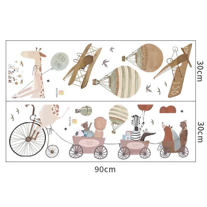 Sipo Wall sticker Giraffe and Friends