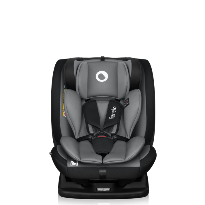 Lionelo Izzy i-size Κάθισμα Αυτοκινήτου 40-150cm Black Gray
