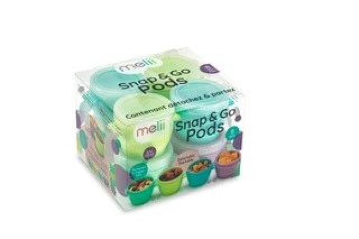 Melii – Snap & Go Pods 4 τεμ. 177ml