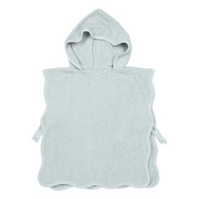Meyco Πόντσο Μπάνιου Wavy – grey blue – 1-3 years