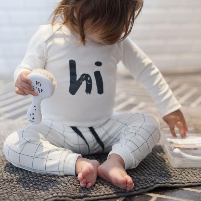 Minene Baby Set Hair - Λευκό