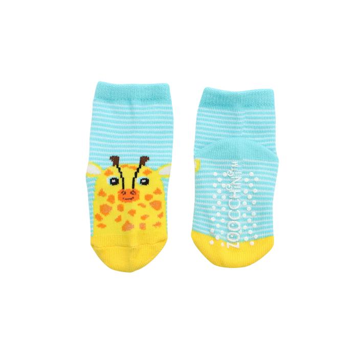 Grip Easy Crawler Pants & Socks Set – Giraffe - 12-18m