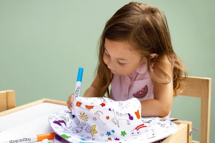 DIY Paint Καπέλο UPF 50 – Unicorn - LARGE 4-6 yrs
