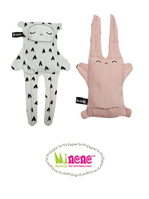 Minene Cuddly Toy Double Side – Grey